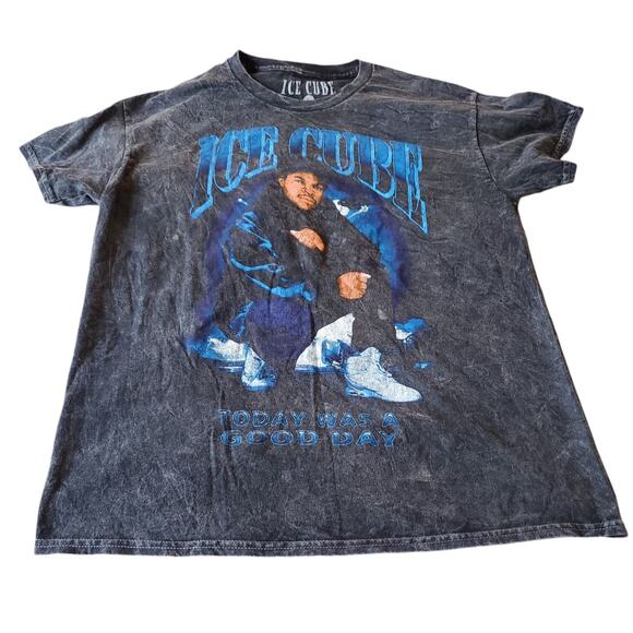 NEW Ice Cube Graphic Tee T-Shirt Today was a Good Day LARGE 100% Cotton Music - Picture 3 of 5